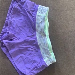Girls Ivivva Lululemon Speedy Shorts